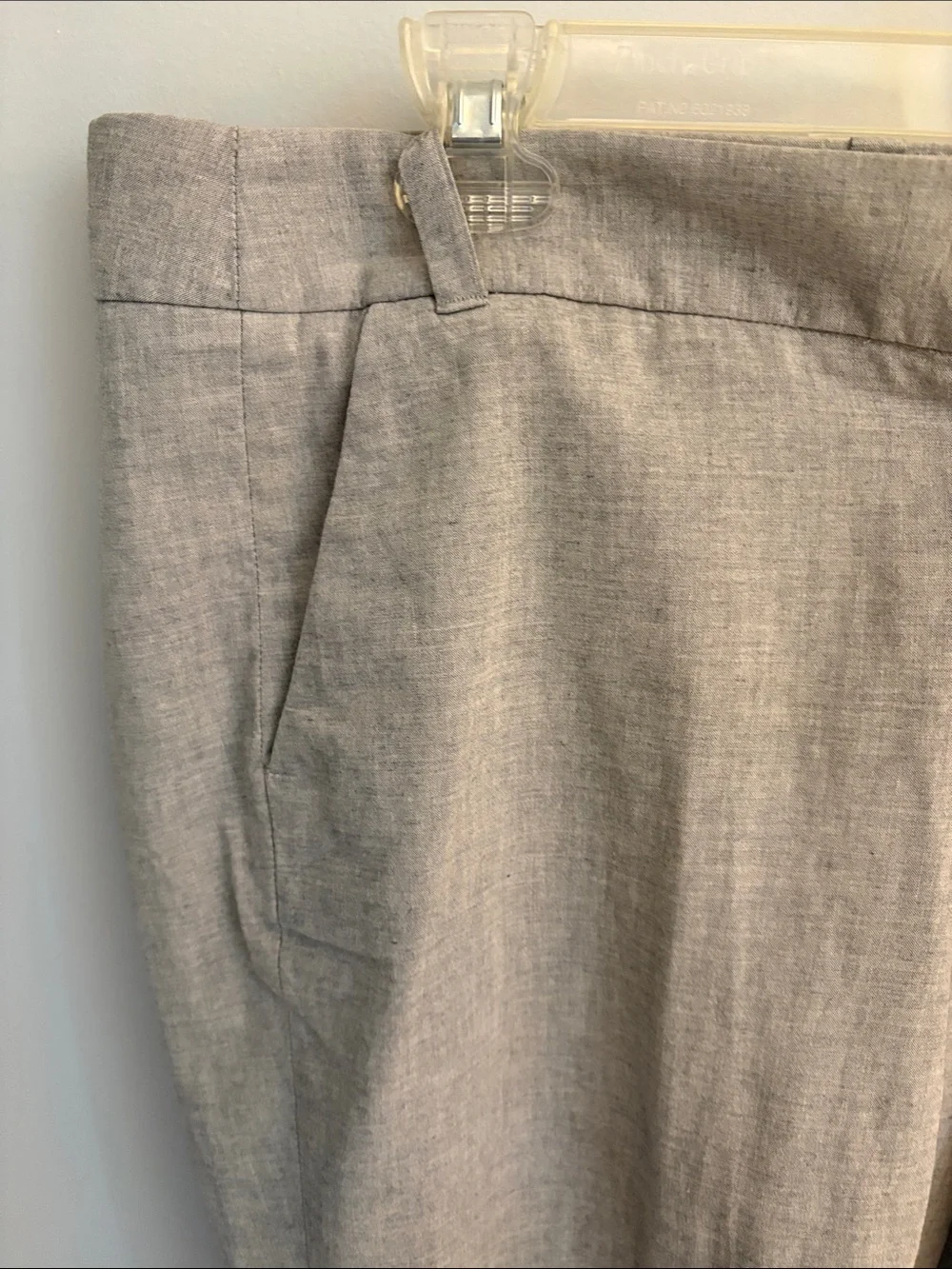 J. Crew Light Gray Cocktail Capri Woman’sTrousers